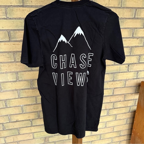 Serengetee Black Chase Views T-Shirt - Picture 4 of 4